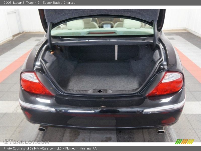 Ebony Black / Charcoal 2003 Jaguar S-Type 4.2
