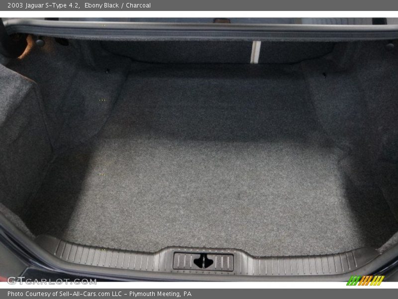 Ebony Black / Charcoal 2003 Jaguar S-Type 4.2