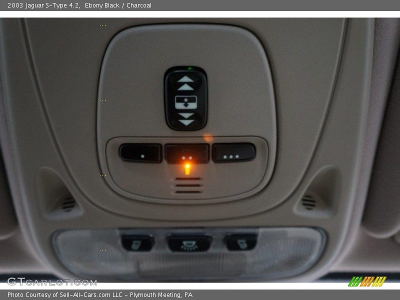 Ebony Black / Charcoal 2003 Jaguar S-Type 4.2