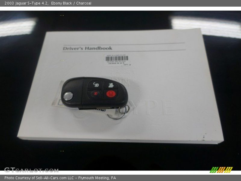 Ebony Black / Charcoal 2003 Jaguar S-Type 4.2