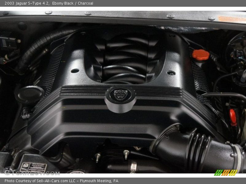 Ebony Black / Charcoal 2003 Jaguar S-Type 4.2