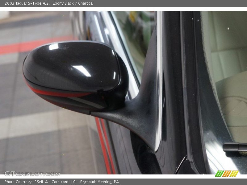 Ebony Black / Charcoal 2003 Jaguar S-Type 4.2