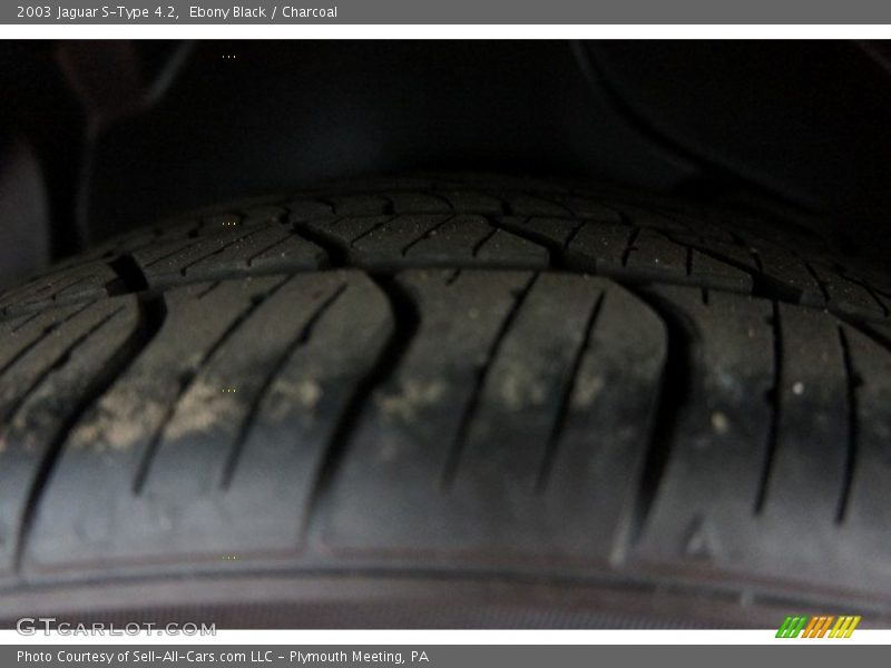 Ebony Black / Charcoal 2003 Jaguar S-Type 4.2
