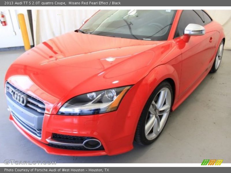 Misano Red Pearl Effect / Black 2013 Audi TT S 2.0T quattro Coupe