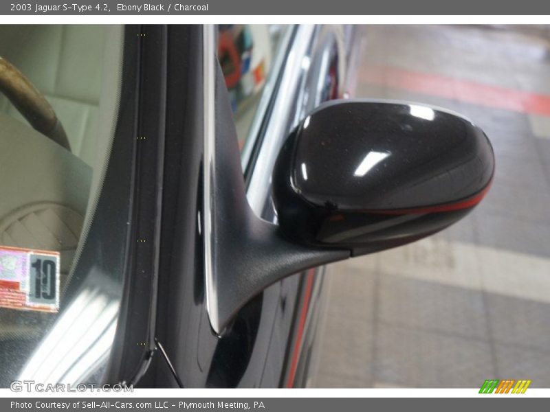 Ebony Black / Charcoal 2003 Jaguar S-Type 4.2