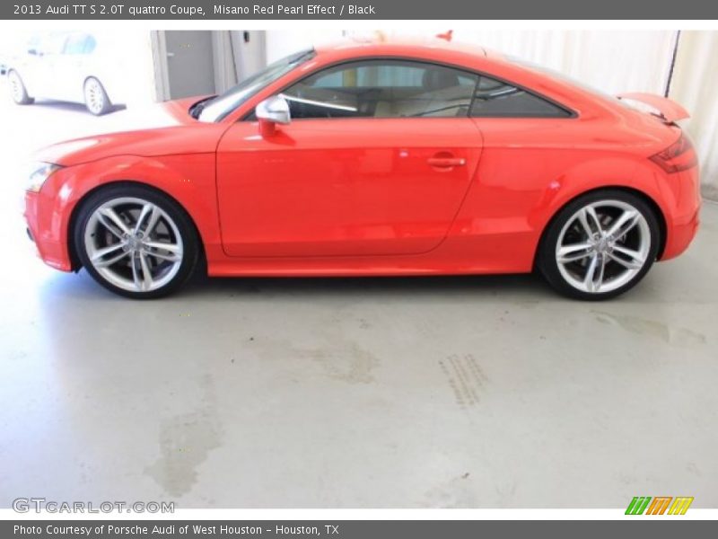 Misano Red Pearl Effect / Black 2013 Audi TT S 2.0T quattro Coupe