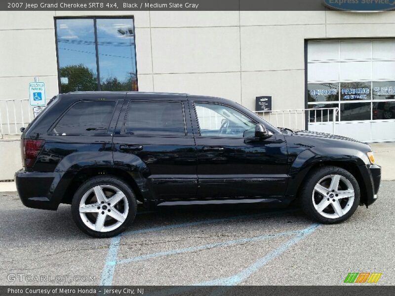Black / Medium Slate Gray 2007 Jeep Grand Cherokee SRT8 4x4