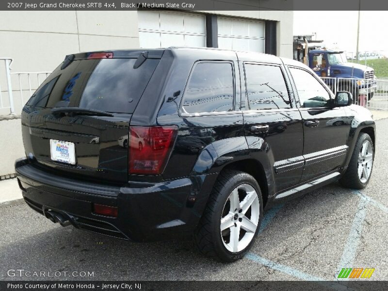 Black / Medium Slate Gray 2007 Jeep Grand Cherokee SRT8 4x4