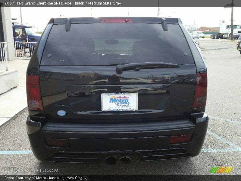 Black / Medium Slate Gray 2007 Jeep Grand Cherokee SRT8 4x4