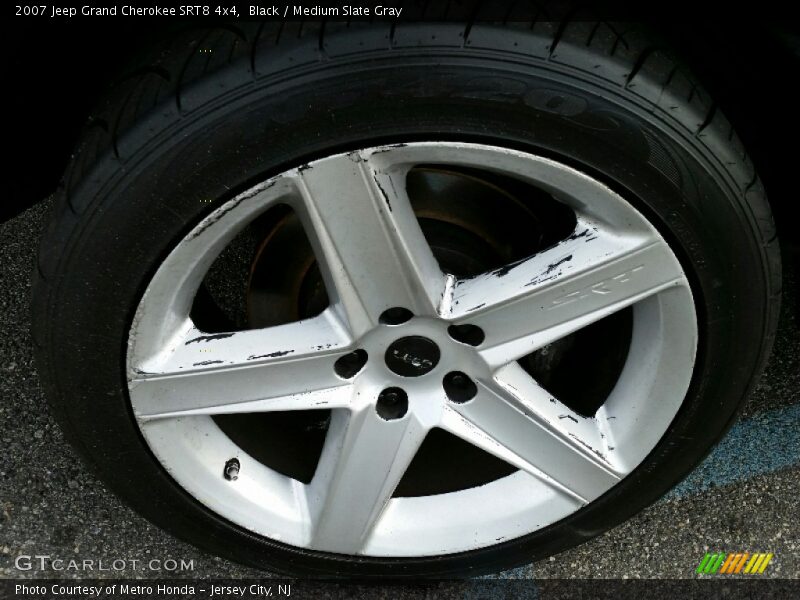 Black / Medium Slate Gray 2007 Jeep Grand Cherokee SRT8 4x4