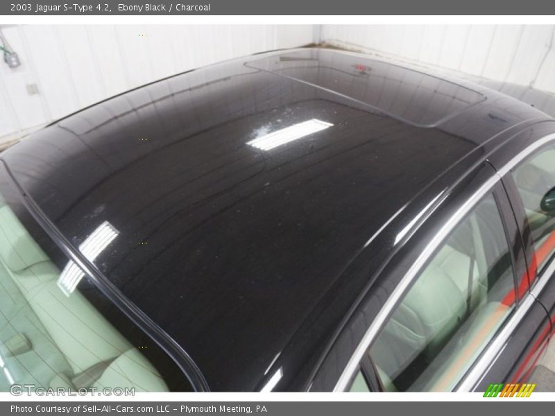 Ebony Black / Charcoal 2003 Jaguar S-Type 4.2