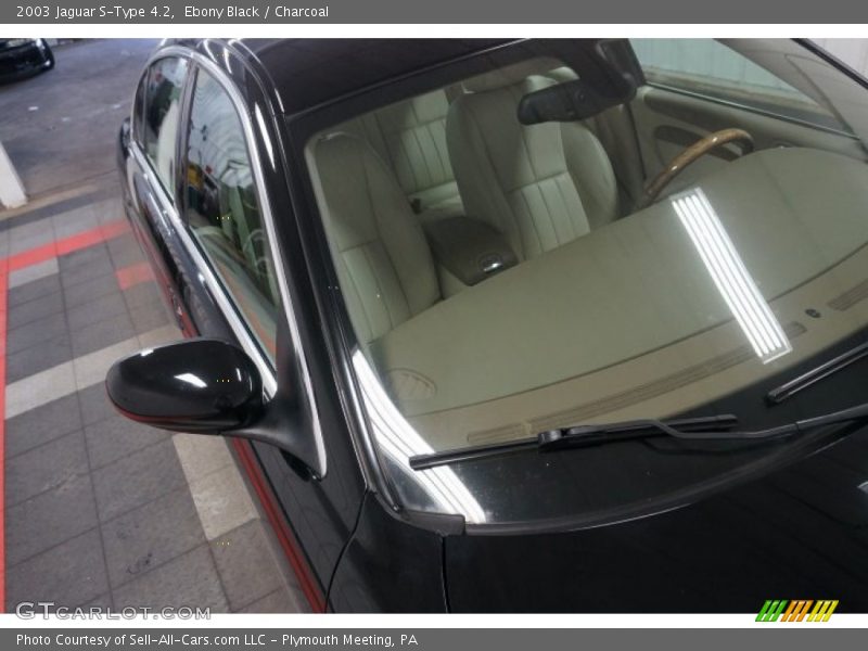 Ebony Black / Charcoal 2003 Jaguar S-Type 4.2