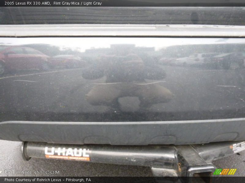 Flint Gray Mica / Light Gray 2005 Lexus RX 330 AWD