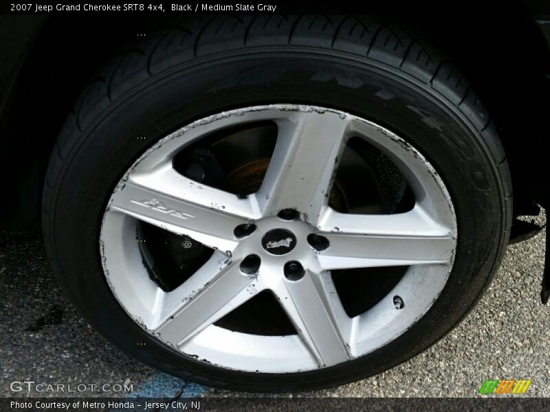 Black / Medium Slate Gray 2007 Jeep Grand Cherokee SRT8 4x4