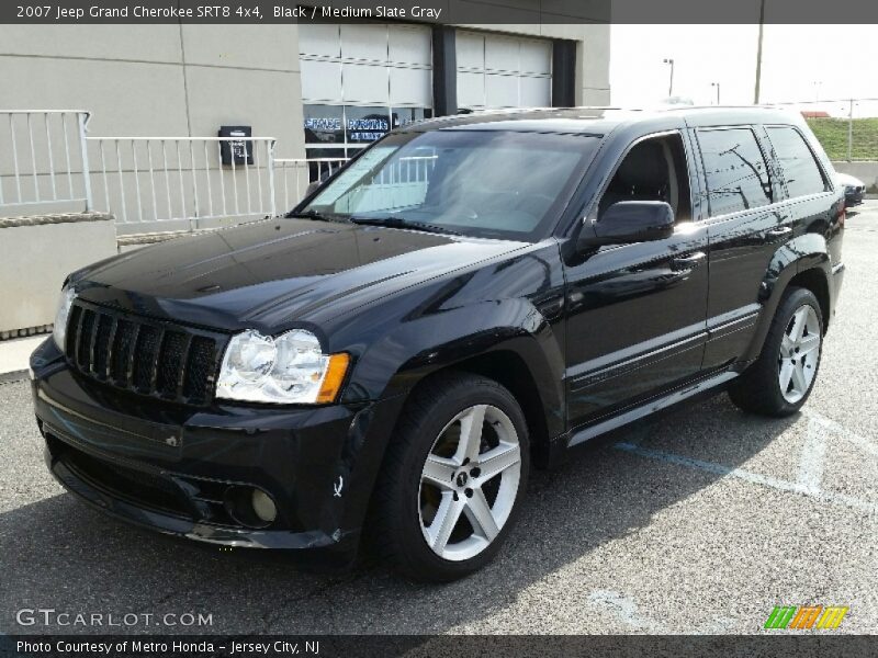 Black / Medium Slate Gray 2007 Jeep Grand Cherokee SRT8 4x4