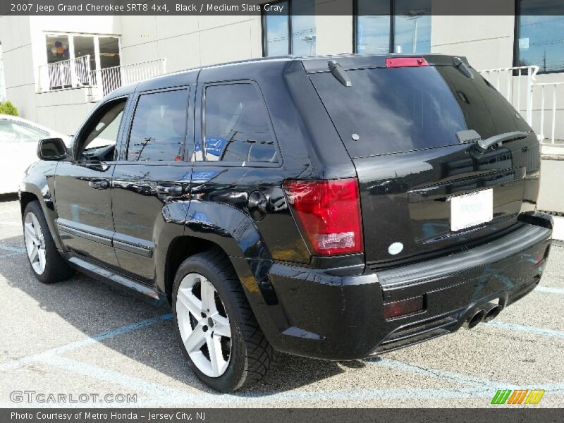 Black / Medium Slate Gray 2007 Jeep Grand Cherokee SRT8 4x4