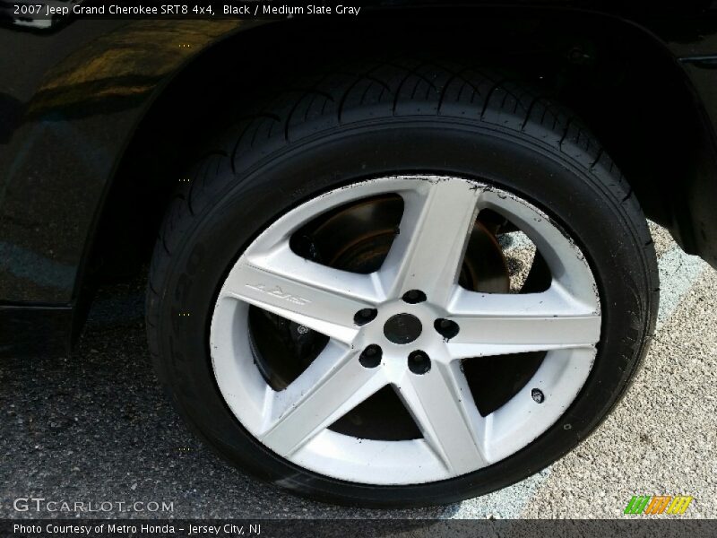 Black / Medium Slate Gray 2007 Jeep Grand Cherokee SRT8 4x4