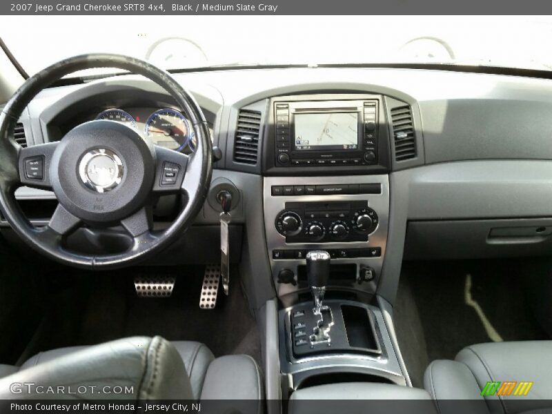 Black / Medium Slate Gray 2007 Jeep Grand Cherokee SRT8 4x4
