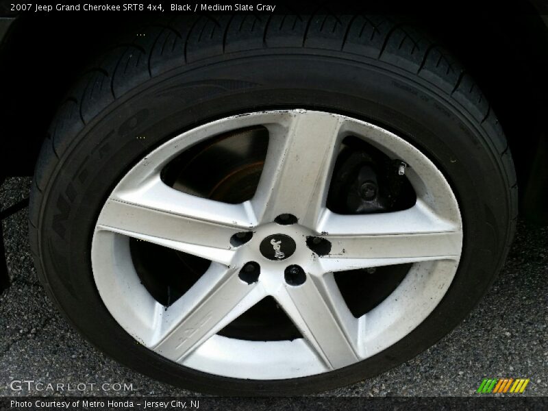 Black / Medium Slate Gray 2007 Jeep Grand Cherokee SRT8 4x4