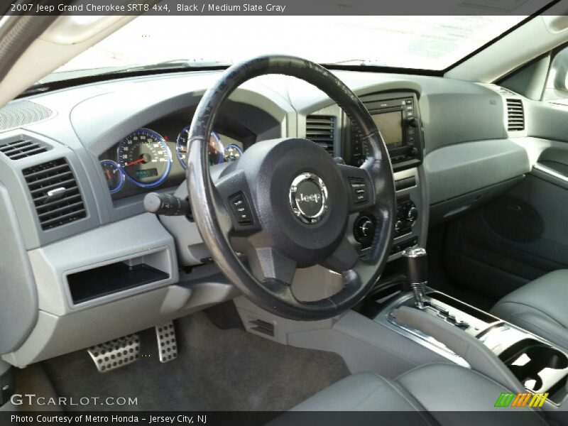Black / Medium Slate Gray 2007 Jeep Grand Cherokee SRT8 4x4