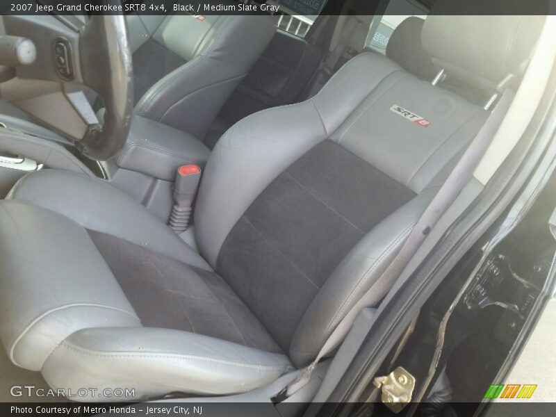 Black / Medium Slate Gray 2007 Jeep Grand Cherokee SRT8 4x4