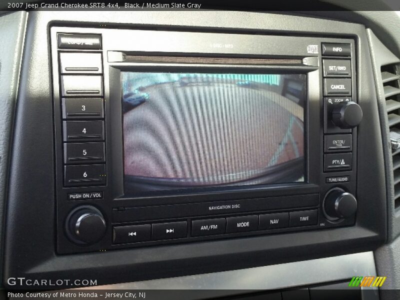 Black / Medium Slate Gray 2007 Jeep Grand Cherokee SRT8 4x4