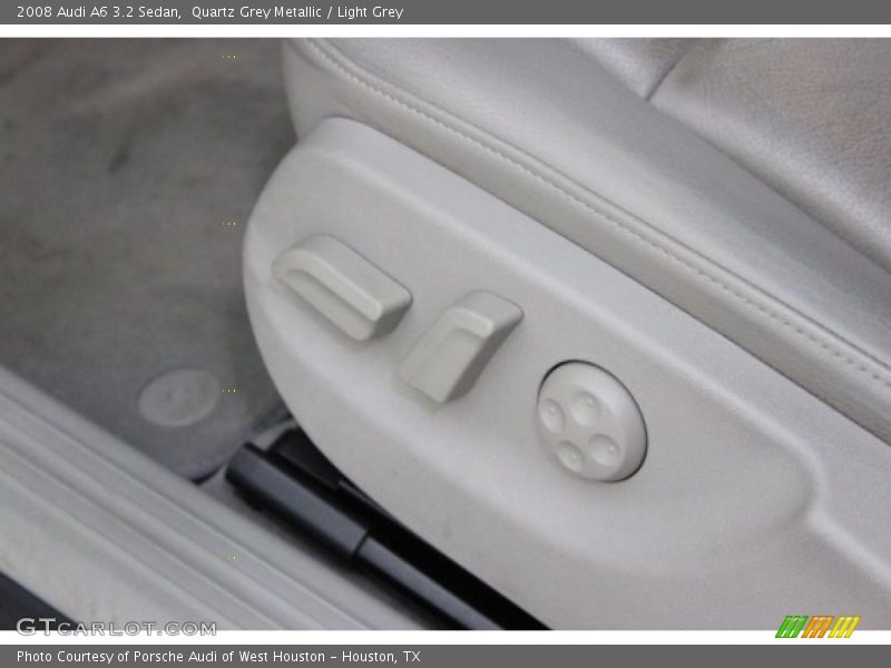 Quartz Grey Metallic / Light Grey 2008 Audi A6 3.2 Sedan