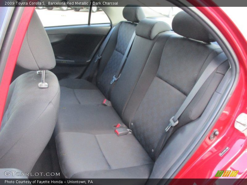 Barcelona Red Metallic / Dark Charcoal 2009 Toyota Corolla S