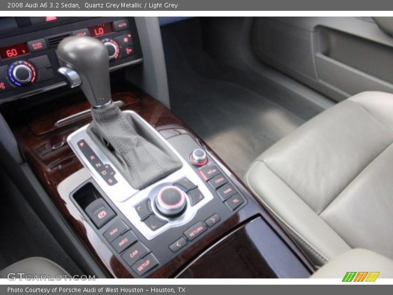 Quartz Grey Metallic / Light Grey 2008 Audi A6 3.2 Sedan