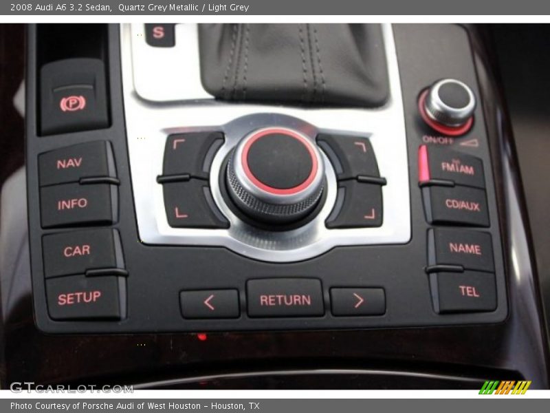 Quartz Grey Metallic / Light Grey 2008 Audi A6 3.2 Sedan