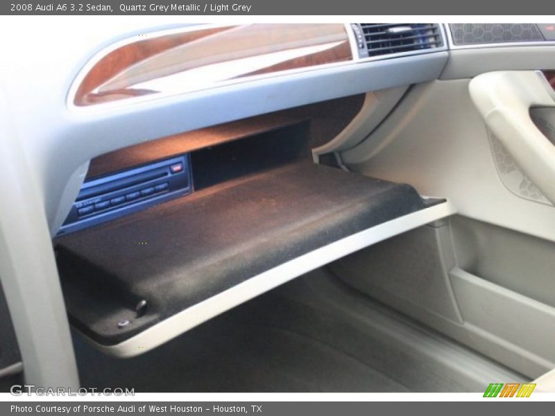 Quartz Grey Metallic / Light Grey 2008 Audi A6 3.2 Sedan
