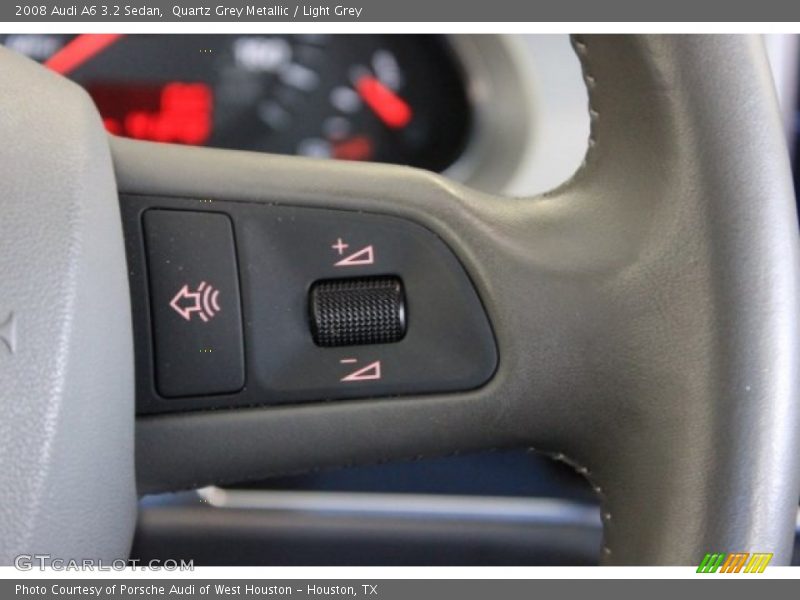 Quartz Grey Metallic / Light Grey 2008 Audi A6 3.2 Sedan