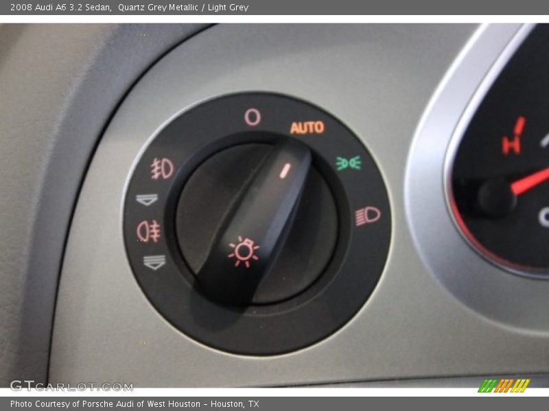 Quartz Grey Metallic / Light Grey 2008 Audi A6 3.2 Sedan
