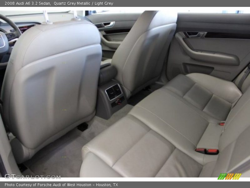 Quartz Grey Metallic / Light Grey 2008 Audi A6 3.2 Sedan