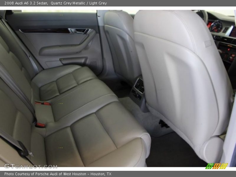 Quartz Grey Metallic / Light Grey 2008 Audi A6 3.2 Sedan