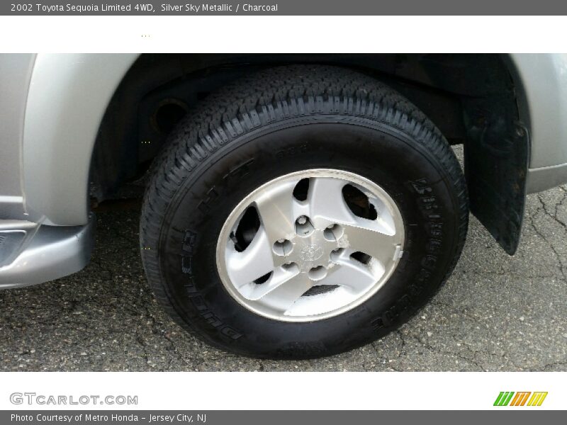 Silver Sky Metallic / Charcoal 2002 Toyota Sequoia Limited 4WD