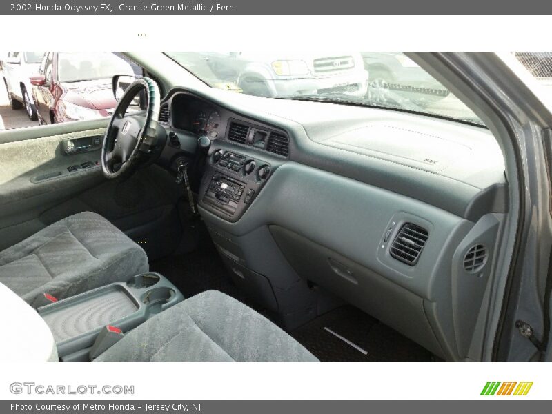 Granite Green Metallic / Fern 2002 Honda Odyssey EX