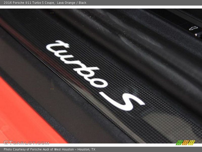 Turbo S Carbon Doorsill - 2016 Porsche 911 Turbo S Coupe