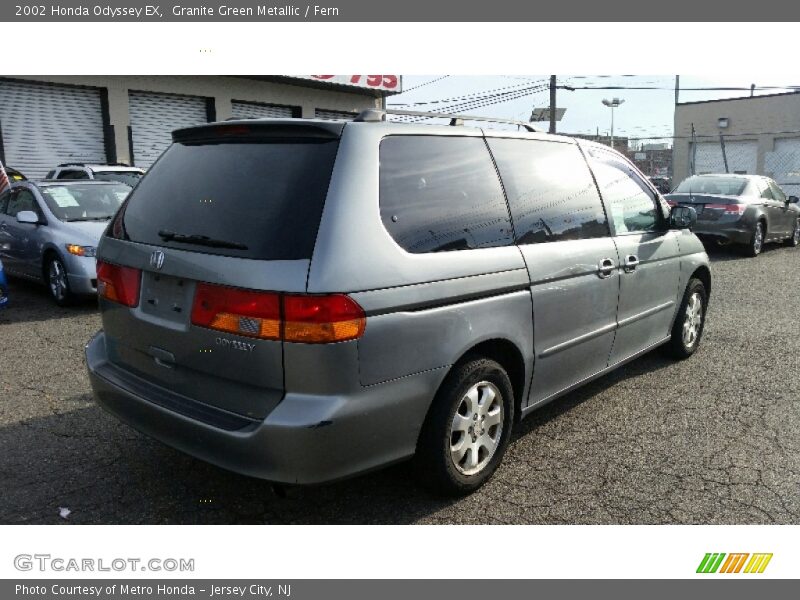 Granite Green Metallic / Fern 2002 Honda Odyssey EX