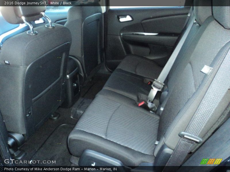 White / Black 2016 Dodge Journey SXT