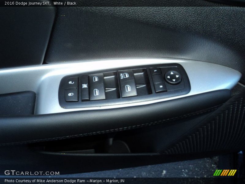 White / Black 2016 Dodge Journey SXT