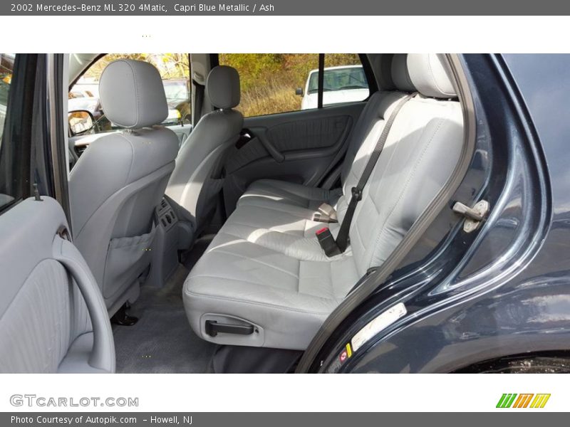 Capri Blue Metallic / Ash 2002 Mercedes-Benz ML 320 4Matic