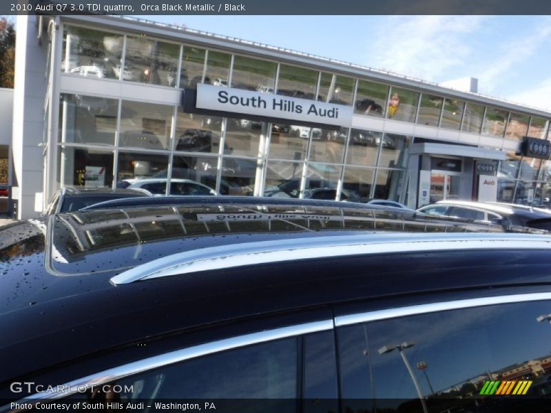 Orca Black Metallic / Black 2010 Audi Q7 3.0 TDI quattro