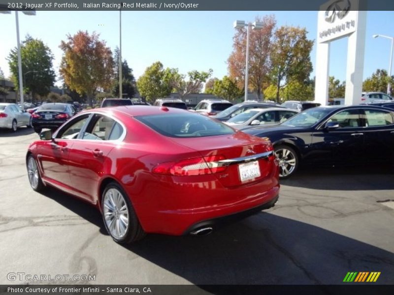 Italian Racing Red Metallic / Ivory/Oyster 2012 Jaguar XF Portfolio