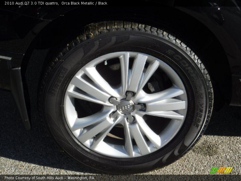 Orca Black Metallic / Black 2010 Audi Q7 3.0 TDI quattro