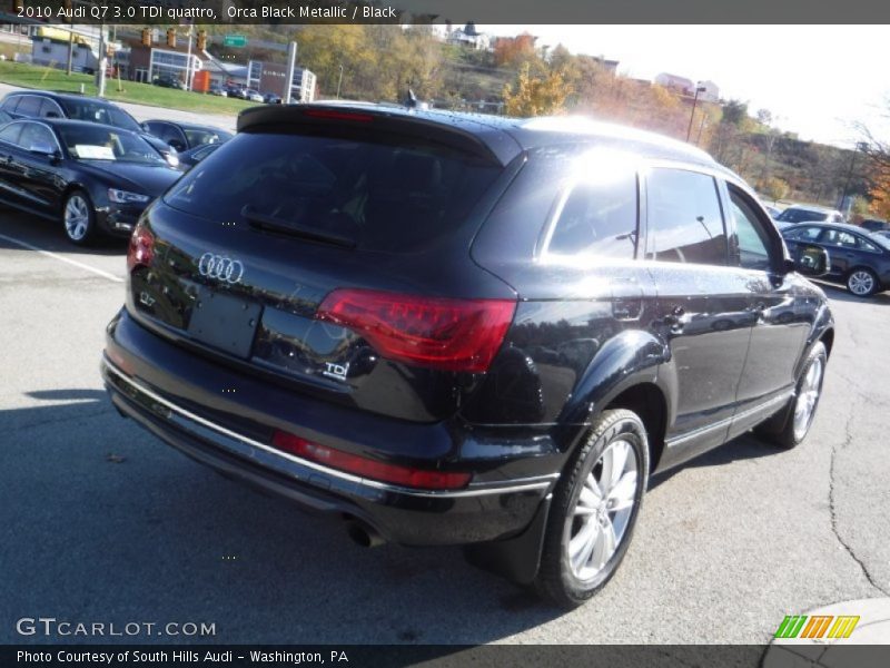 Orca Black Metallic / Black 2010 Audi Q7 3.0 TDI quattro