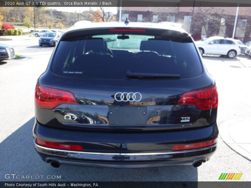 Orca Black Metallic / Black 2010 Audi Q7 3.0 TDI quattro