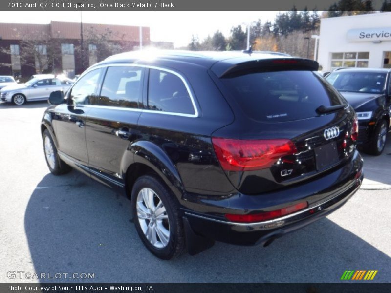 Orca Black Metallic / Black 2010 Audi Q7 3.0 TDI quattro