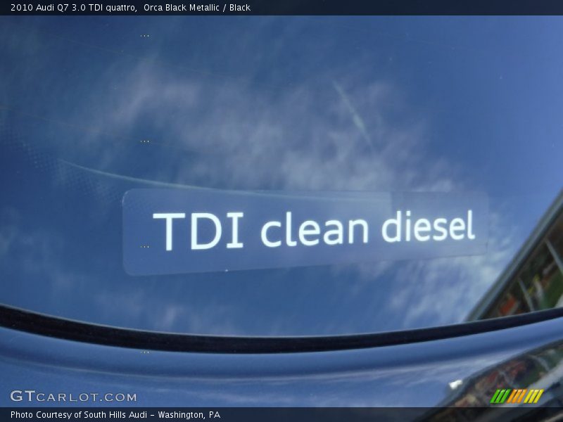 Orca Black Metallic / Black 2010 Audi Q7 3.0 TDI quattro