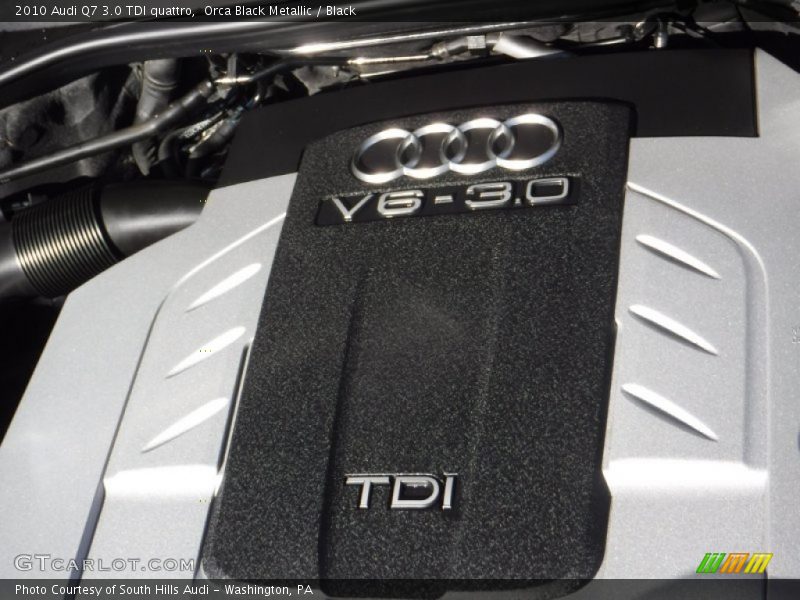 Orca Black Metallic / Black 2010 Audi Q7 3.0 TDI quattro